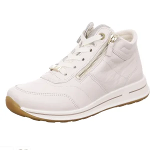 Basket ARA Femme Osaka cuir cream